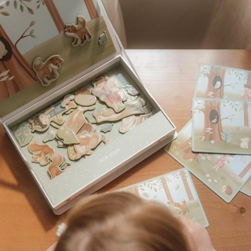 Buy Little Dutch Magnetic Playboard FSC - Forest Friends | for kids by Learning Bugs UK