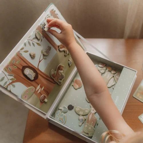 Buy Little Dutch Magnetic Playboard FSC - Forest Friends | for kids by Learning Bugs UK