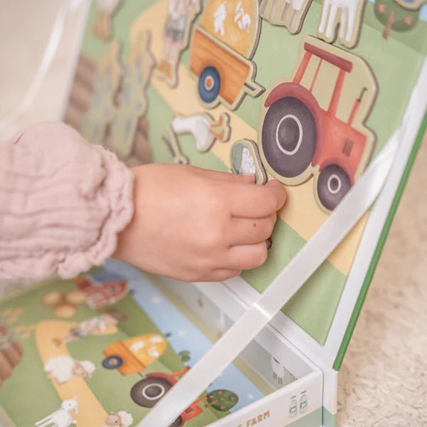 Buy Little Dutch Magnetic Playboard - Little Farm | for kids by Learning Bugs UK