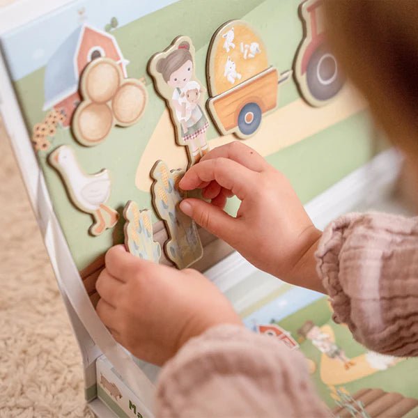 Buy Little Dutch Magnetic Playboard - Little Farm | for kids by Learning Bugs UK