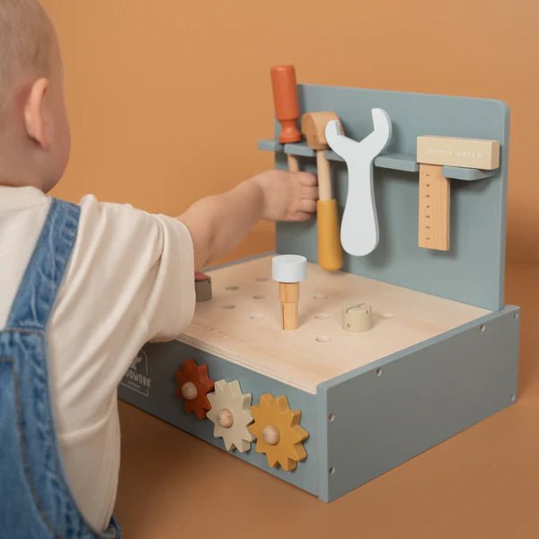 Buy Little Dutch Mini Workbench FSC | for kids by Learning Bugs UK