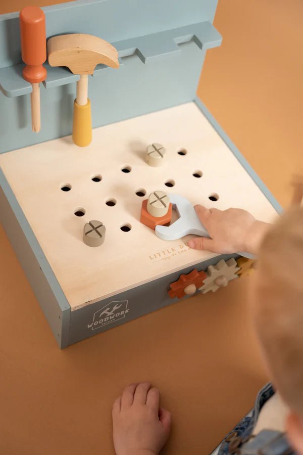 Buy Little Dutch Mini Workbench FSC | for kids by Learning Bugs UK