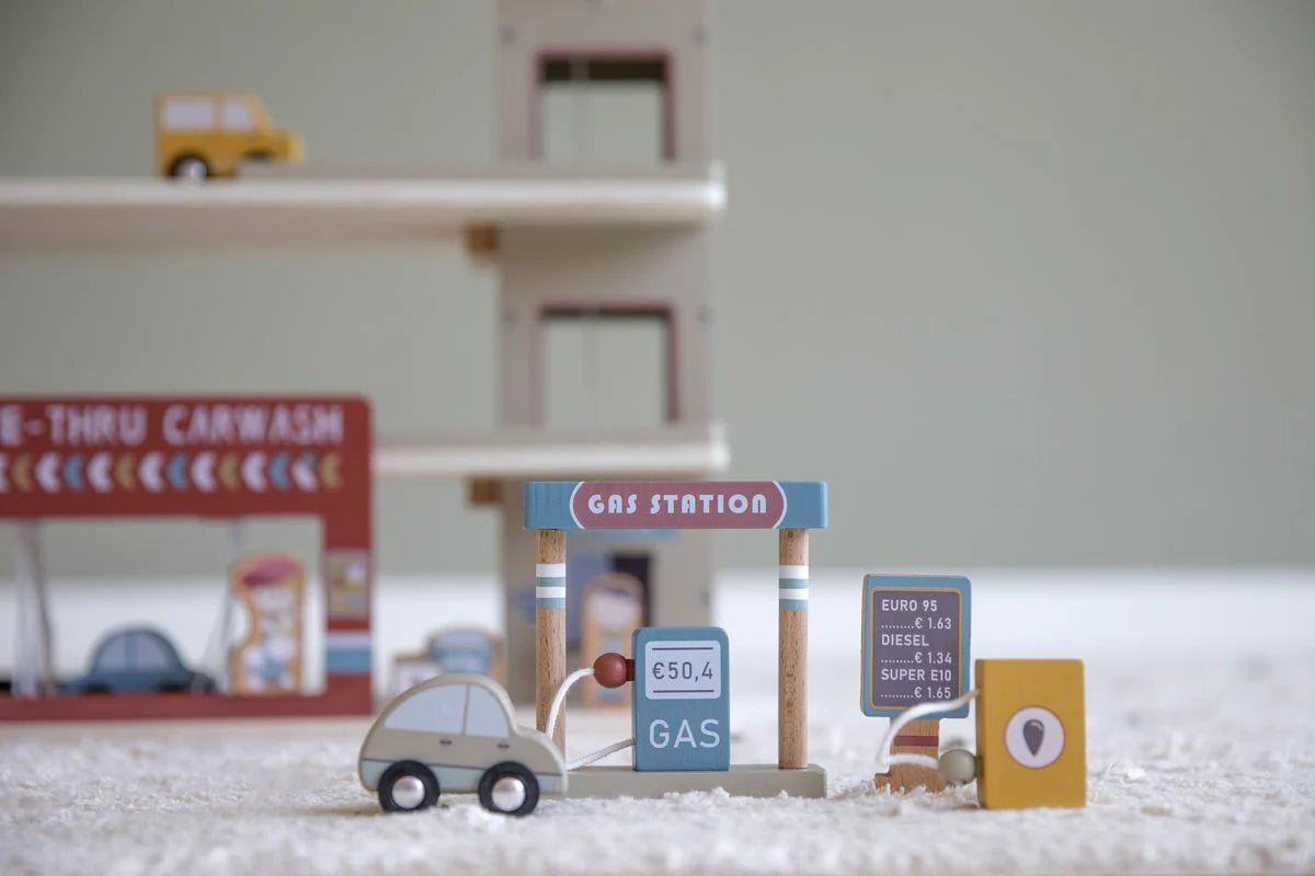 Buy Little Dutch Railway Extension - Garage | for kids by Learning Bugs UK