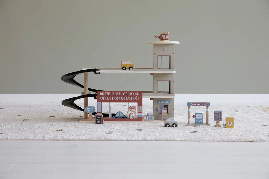 Buy Little Dutch Railway Extension - Garage | for kids by Learning Bugs UK