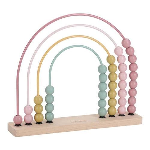Buy Little Dutch Rainbow Abacus - Fairy Garden | for kids by Learning Bugs UK