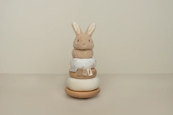 Buy Little Dutch Rocking Ring Stacker - Baby Bunny | for kids by Learning Bugs UK