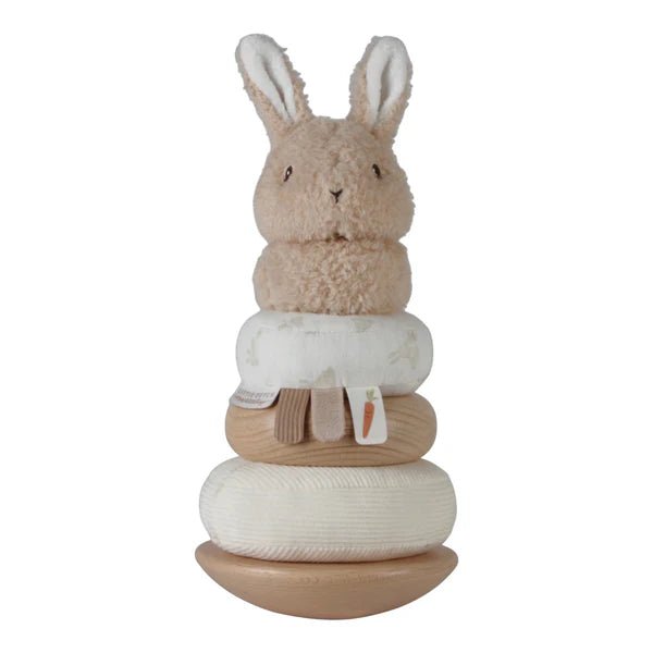 Buy Little Dutch Rocking Ring Stacker - Baby Bunny | for kids by Learning Bugs UK