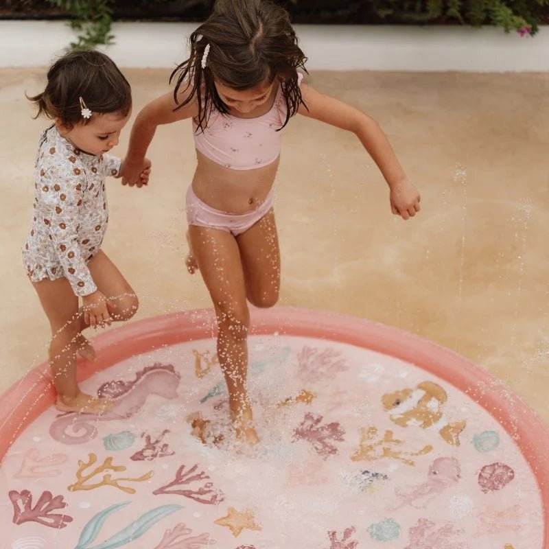 Buy Little Dutch Sprinkler Mat – Ocean Dreams Pink (150cm) | for kids by Learning Bugs UK