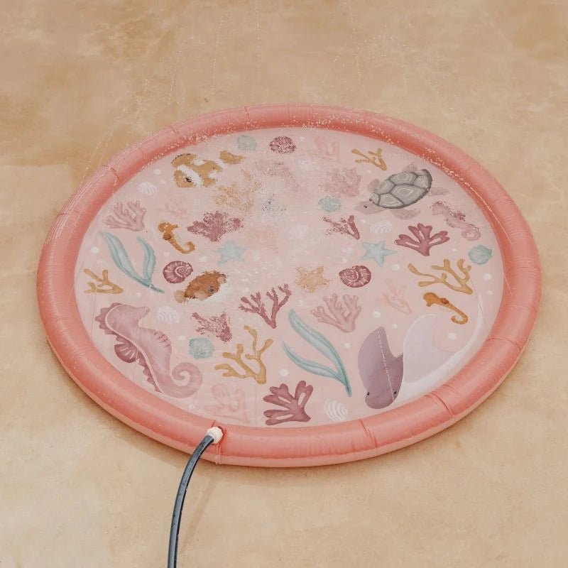 Buy Little Dutch Sprinkler Mat – Ocean Dreams Pink (150cm) | for kids by Learning Bugs UK