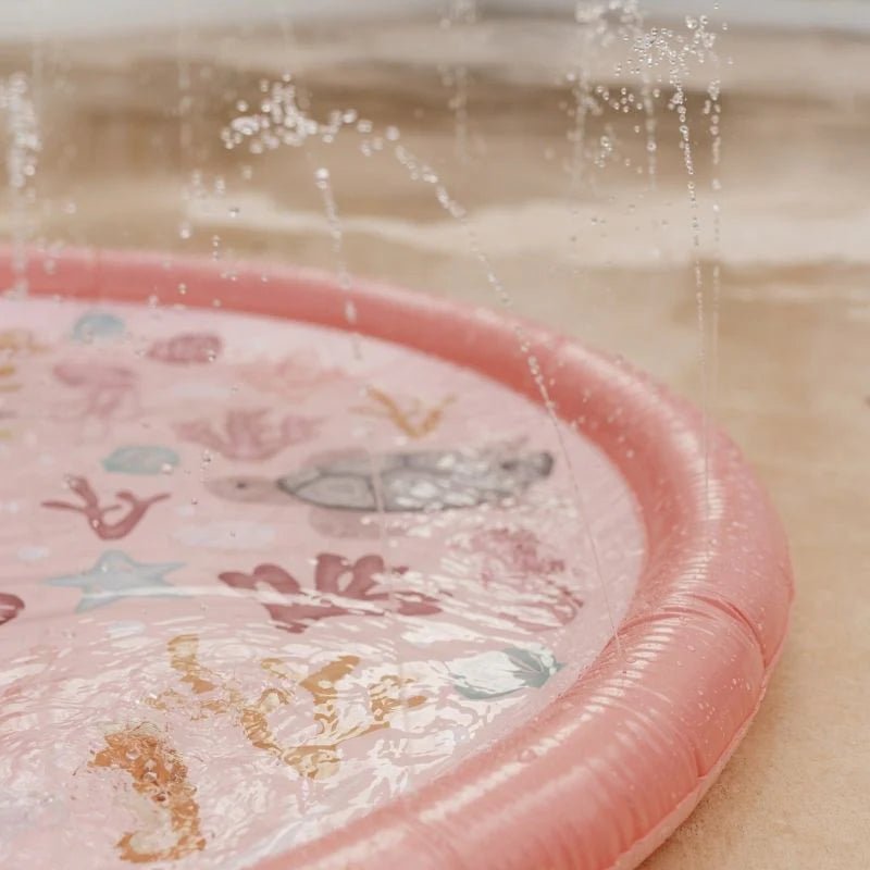 Buy Little Dutch Sprinkler Mat – Ocean Dreams Pink (150cm) | for kids by Learning Bugs UK