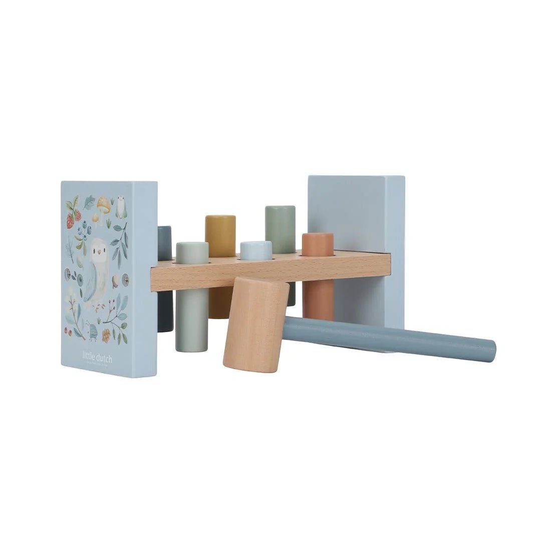Buy Little Dutch Pounding Bench - Forest Friends | for kids by Learning Bugs UK