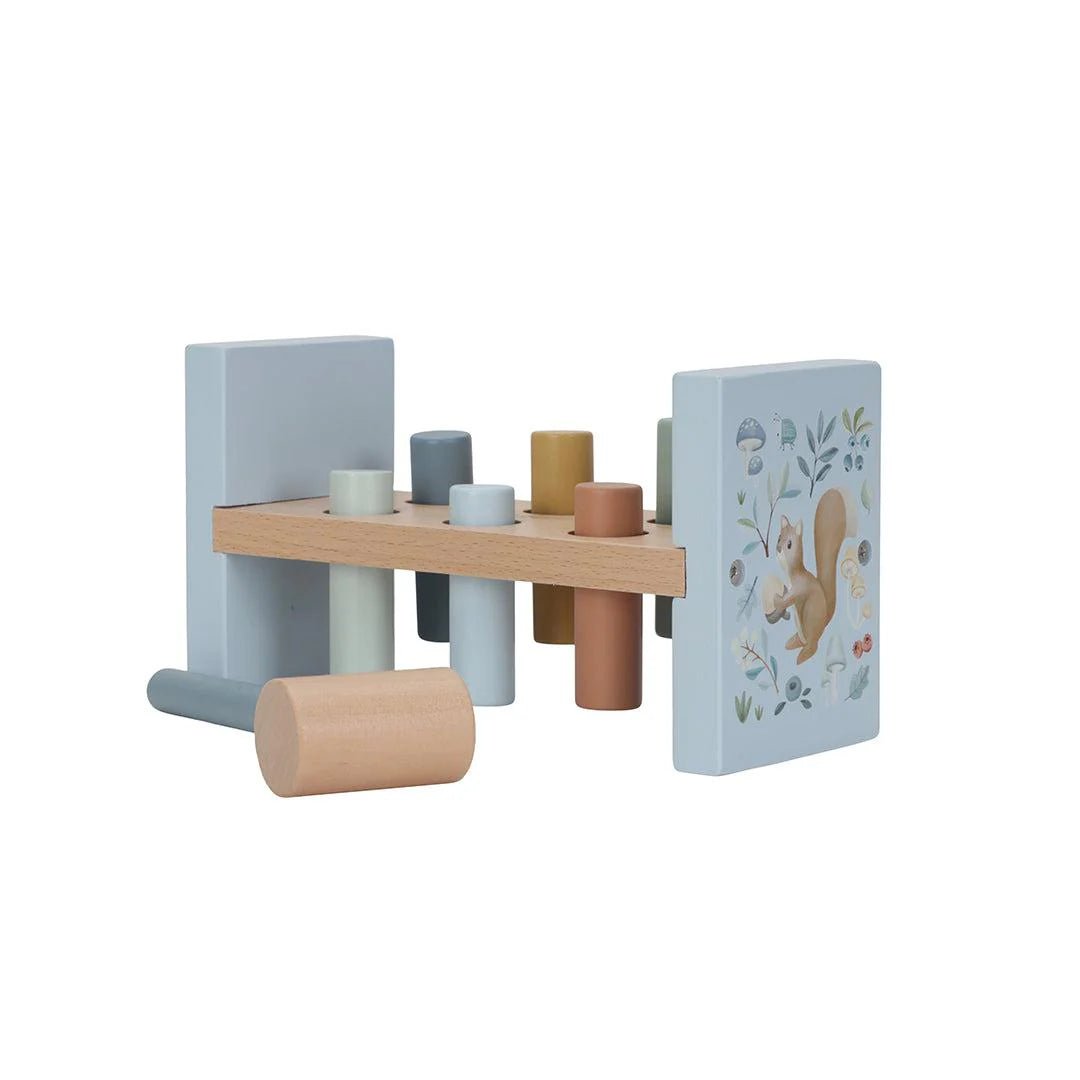 Buy Little Dutch Pounding Bench - Forest Friends | for kids by Learning Bugs UK