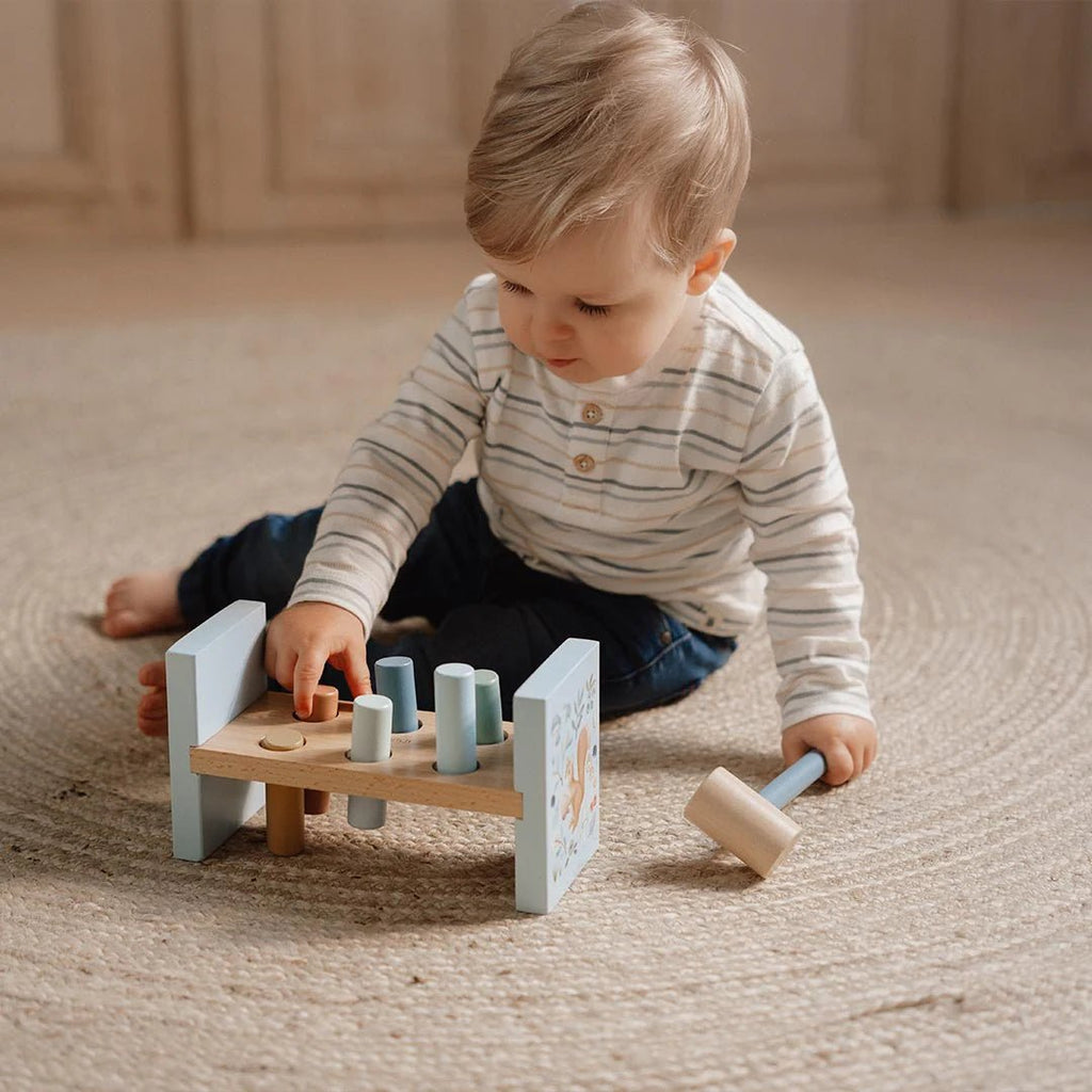Buy Little Dutch Pounding Bench - Forest Friends | for kids by Learning Bugs UK