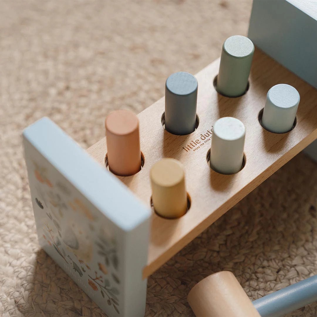 Buy Little Dutch Pounding Bench - Forest Friends | for kids by Learning Bugs UK