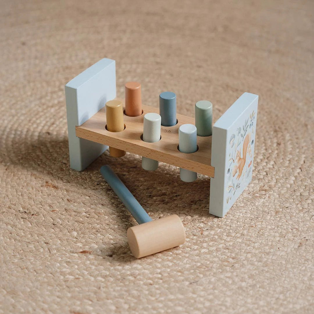 Buy Little Dutch Pounding Bench - Forest Friends | for kids by Learning Bugs UK