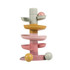 Little Dutch Spiral Tower Pink – for children, available at Learning Bugs UK