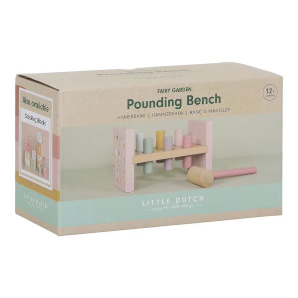 Little Dutch Pounding Bench Fairy Garden