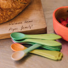 Oli&Carol Spoon Pack - Leek and Kale – Tableware & Cutlery for children, available at Learning Bugs UK