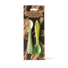 Oli&Carol Spoon Pack - Leek and Kale – Tableware & Cutlery for children, available at Learning Bugs UK