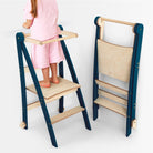 Goodevas Montessori Helper Tower – Graphite – Learning Towers for children, available at Learning Bugs UK