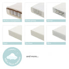 Obaby Nika Cot Bed - White Wash