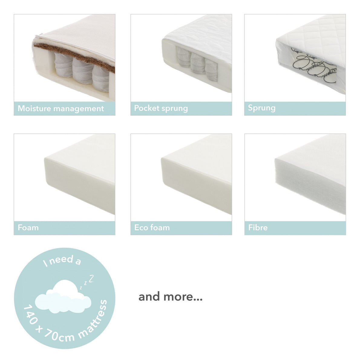Obaby Astrid Cot Bed - White