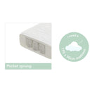 Obaby Gatsby Velvet Single Bed - Dusty Pink