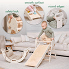 Goodevas 4 in 1 Montessori Climbing Frame with Cushion – Climbing Frame for children, available at Learning Bugs UK