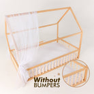 Goodevas Montessori House Bed with Fence – Hardwood Floor Bed – Beds for children, available at Learning Bugs UK