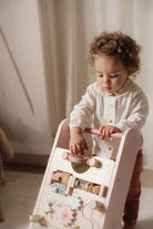 Little Dutch Multi Activity Baby Walker Fairy Garden – Wooden baby activity walker for children, available at Learning Bugs UK