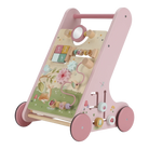 Little Dutch Multi Activity Baby Walker Fairy Garden – Wooden baby activity walker for children, available at Learning Bugs UK