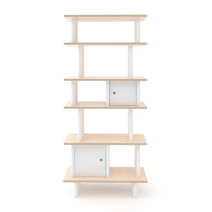 Oeuf Vertical Mini Library - White & Birch
