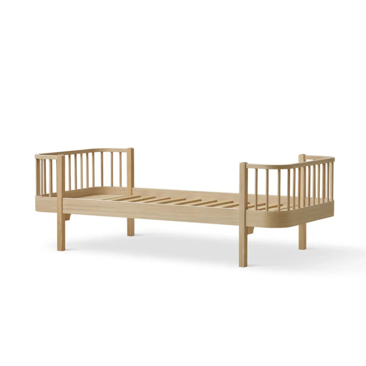 Oliver Furniture Wood Original Bed - Oak – Single Beds for children, available at Learning Bugs UK