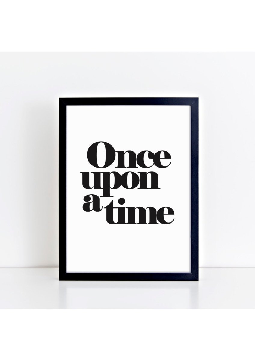Once Upon A Time Print – for children, available at Learning Bugs UK