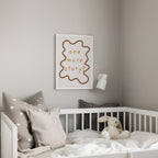 Buy One More Story? - Wavy Edition - Fine Art Print | for kids by Learning Bugs UK