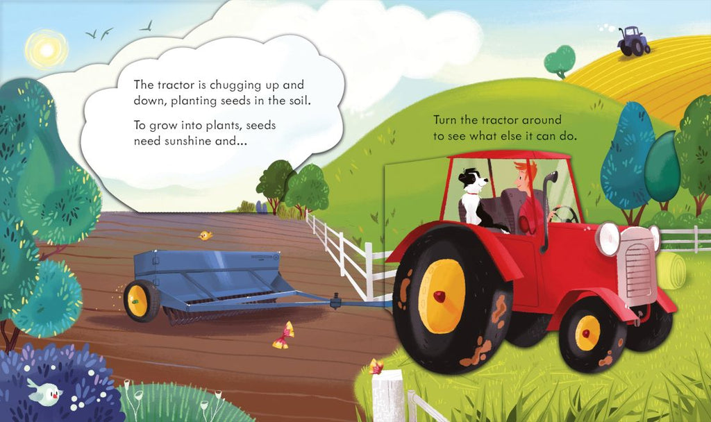 Peep Inside the Farm By Anna Milbourne by Usborne Books - Learning Bugs UK