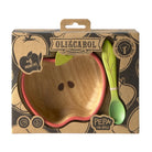Oli&Carol Pepa the Apple Bowl and Spoon Set – Tableware & Cutlery for children, available at Learning Bugs UK