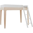 Oeuf Perch Loft Bed - White & Birch, view 4