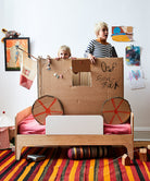 Oeuf Perch Toddler Bed - White & Birch