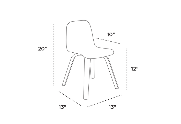 Oeuf Moss Play Chairs - Birch, view 3