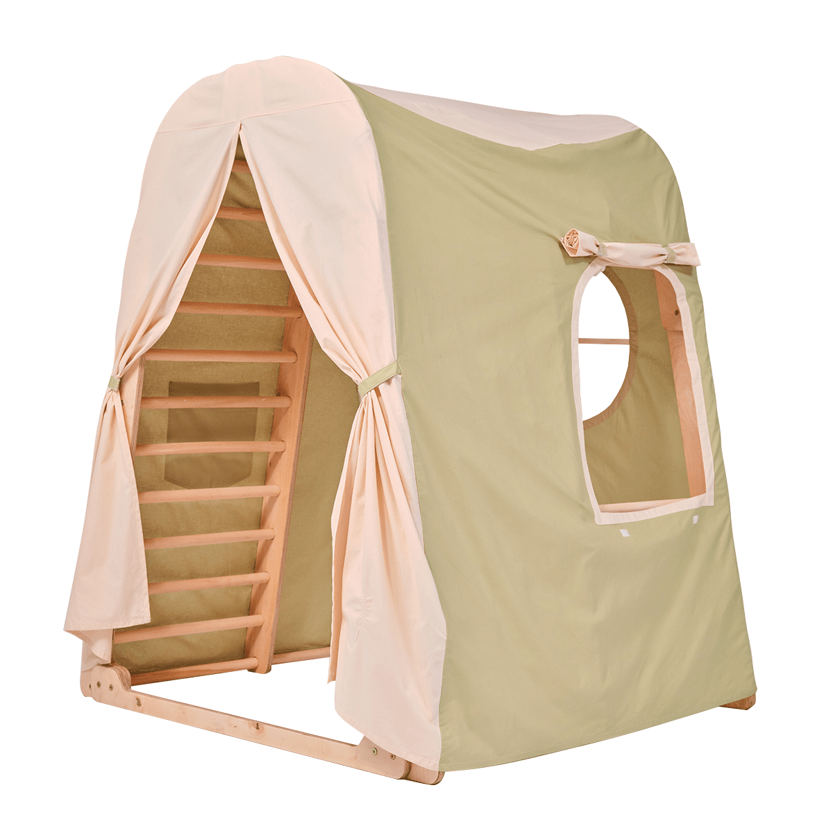 Goodevas Play Tent Cover for Indoor Climbing Frame – Climbing Frame Accessories for children, available at Learning Bugs UK
