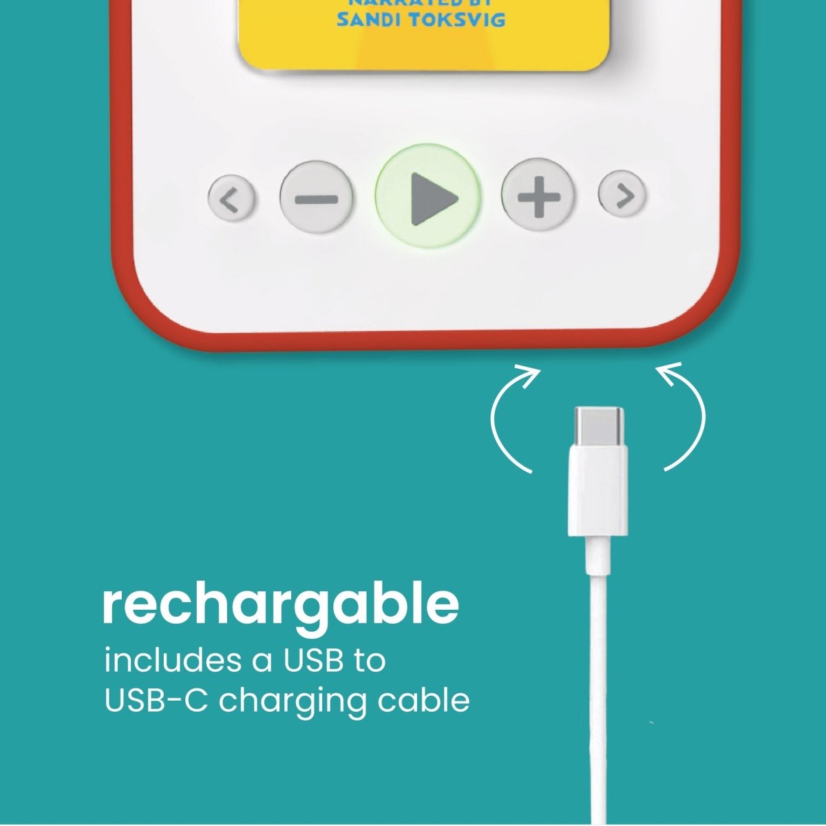 Voxblock Audiobook Player – Player for children, available at Learning Bugs UK