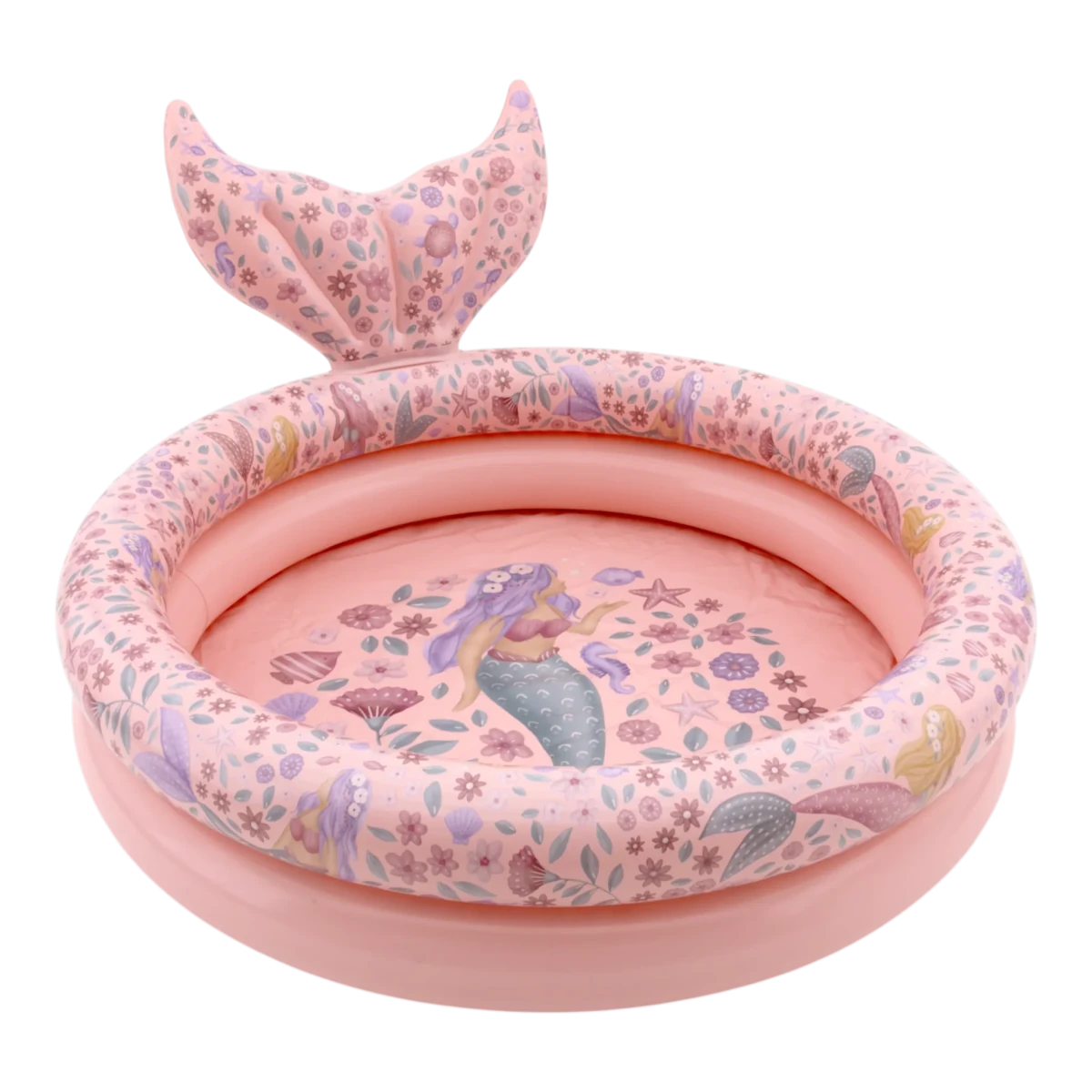 Little Dutch Paddling Pool 80cm - Ocean World & Mermaid – Pool for children, available at Learning Bugs UK