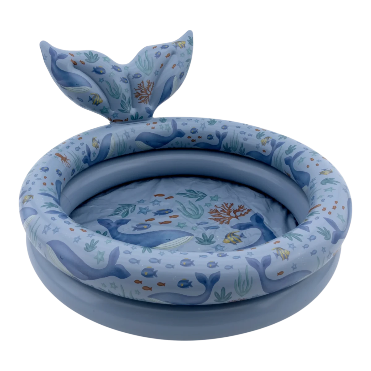 Little Dutch Paddling Pool 80cm - Ocean World & Mermaid – Pool for children, available at Learning Bugs UK