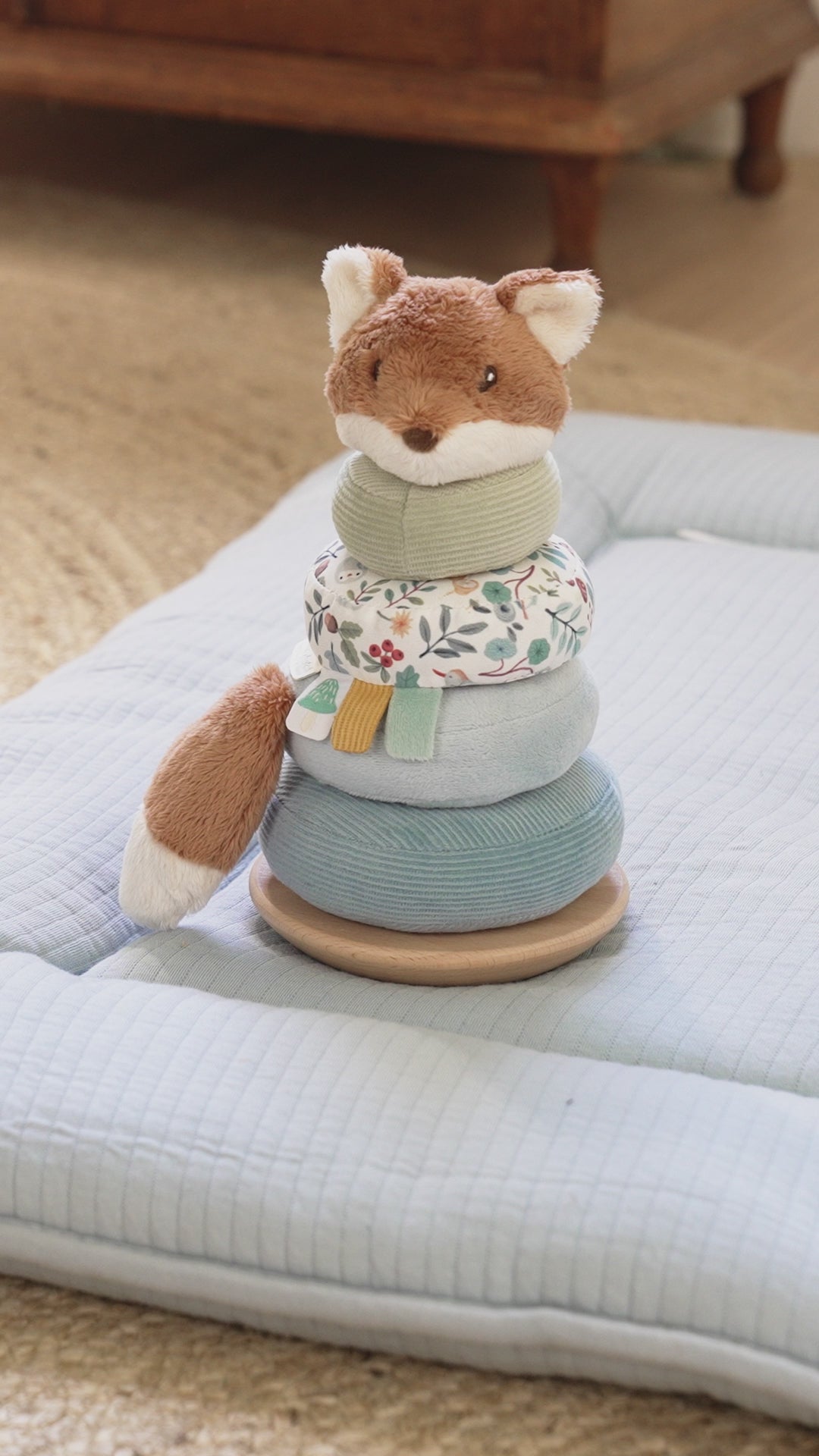 Rocking Ring Stacker Soft FSC Forest Friends