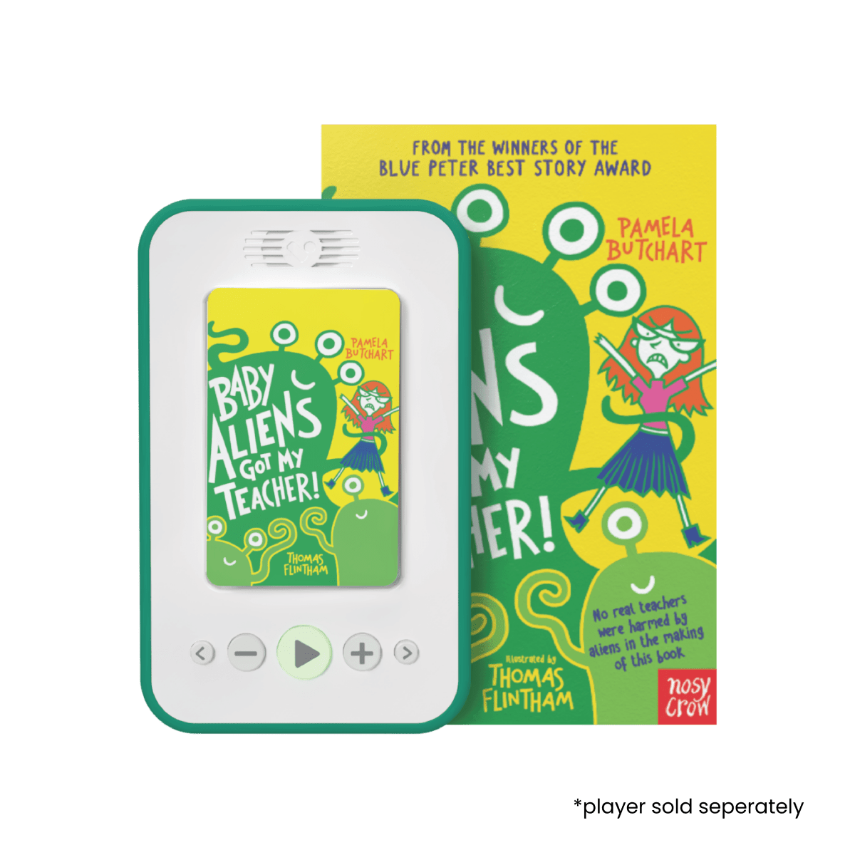 Baby Aliens Got My Teacher Audio + Print Bundle – Audiobooks Bundle for children, available at Learning Bugs UK