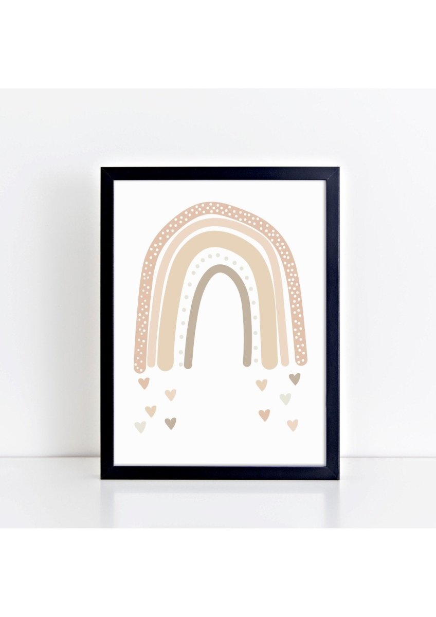 Rainbow Love - neutrals – Rainbows for children, available at Learning Bugs UK