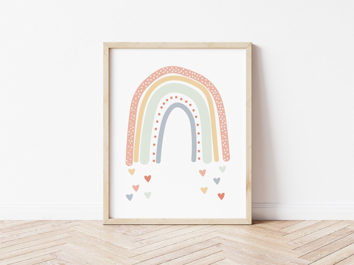 Rainbow Love - peaches – Rainbows for children, available at Learning Bugs UK