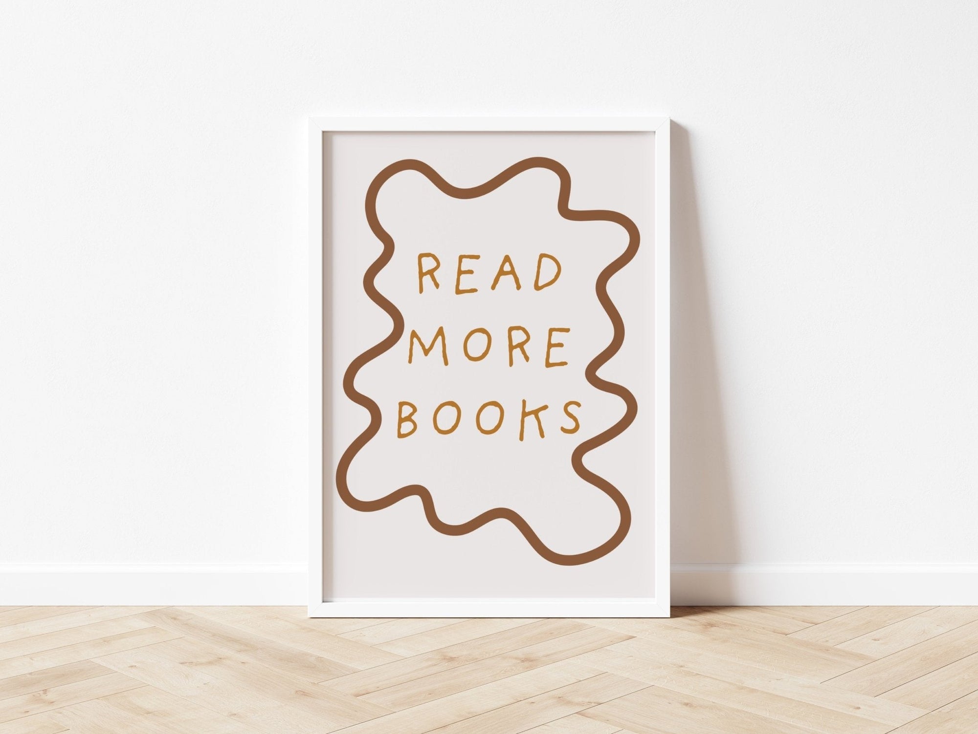 Read More Books - Wavy Edition - Fine Art Print