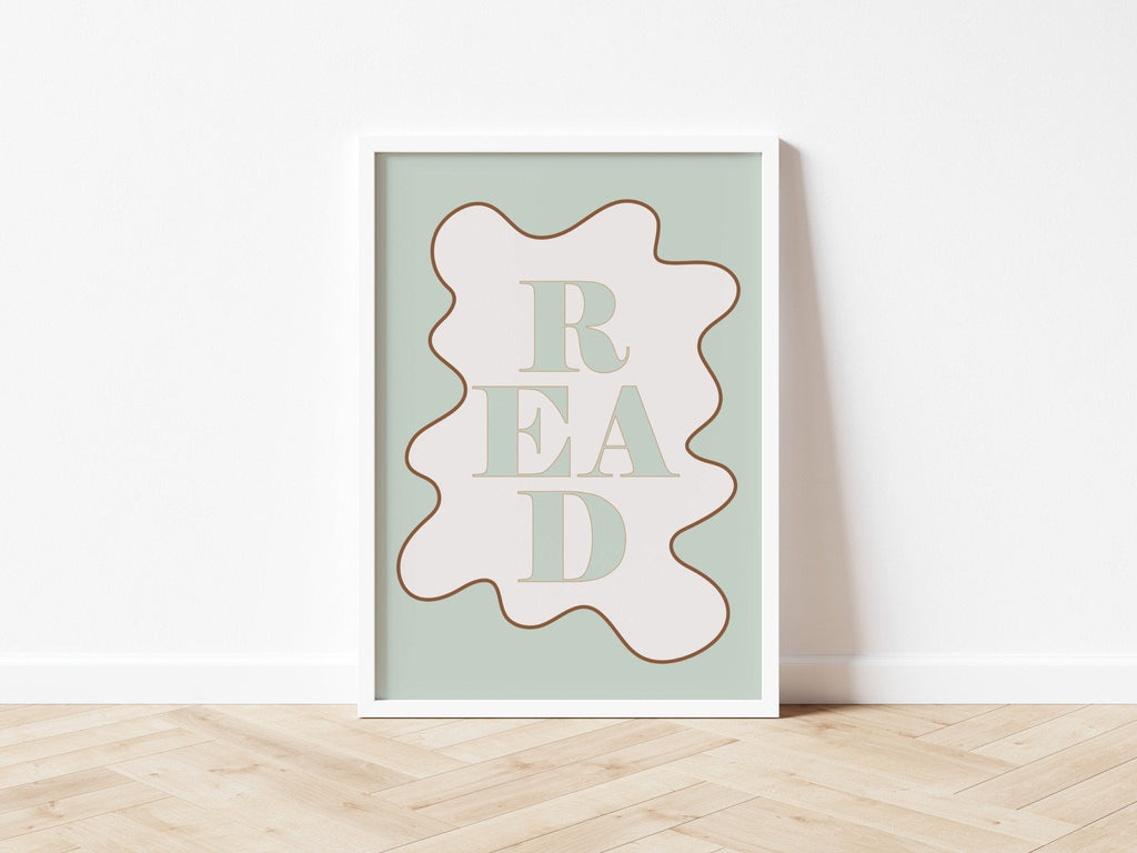 READ - Wavy Edition - Fine Art Print